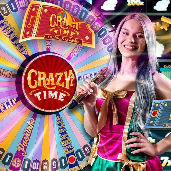 Crazy Time live game at emberBet (Evolution)