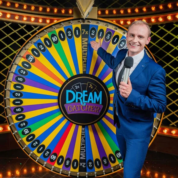 Dream Catcher live game at emberBet (Evolution)